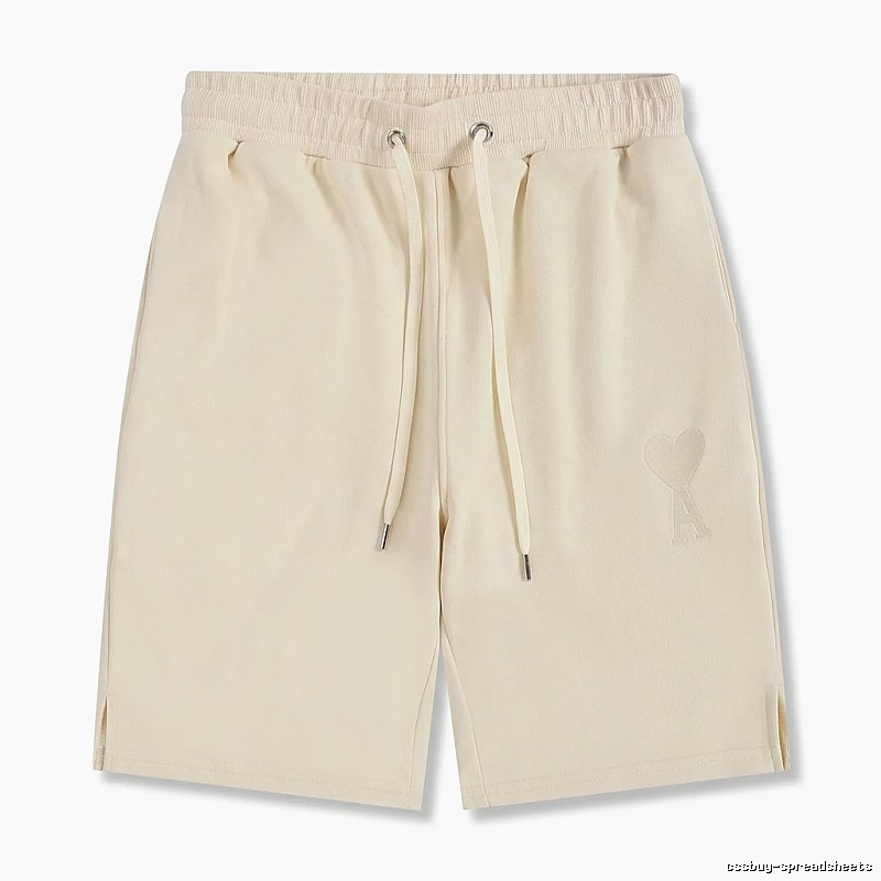 AMI casual style off-white shorts