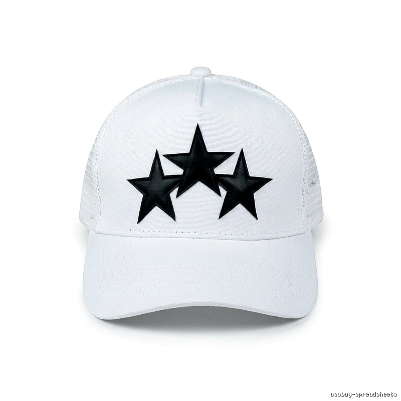 AMIRI Star Trendy White Hat