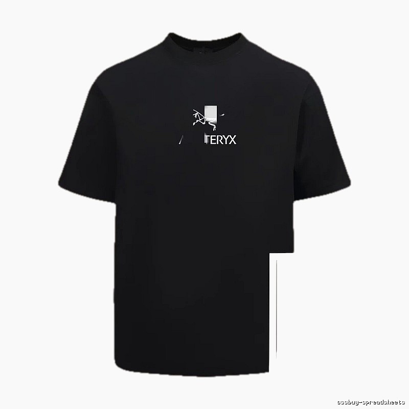 Arc'teryx Printed Street Style Black Short-sleeve T-shirt