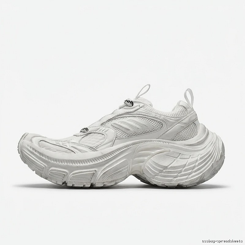 Balenciaga dad-style white shoes