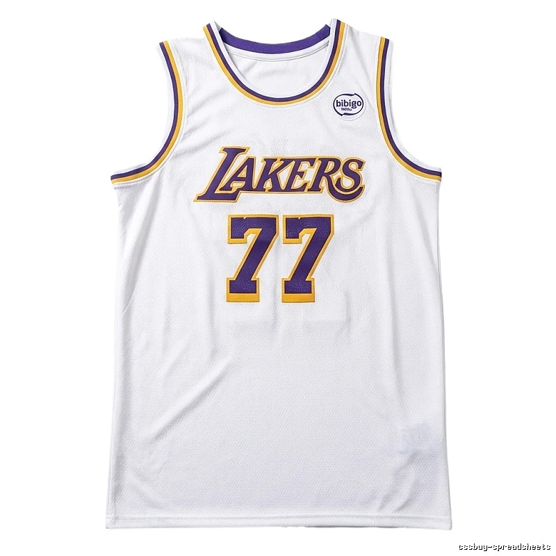 Bibigo Doncic-style white jersey