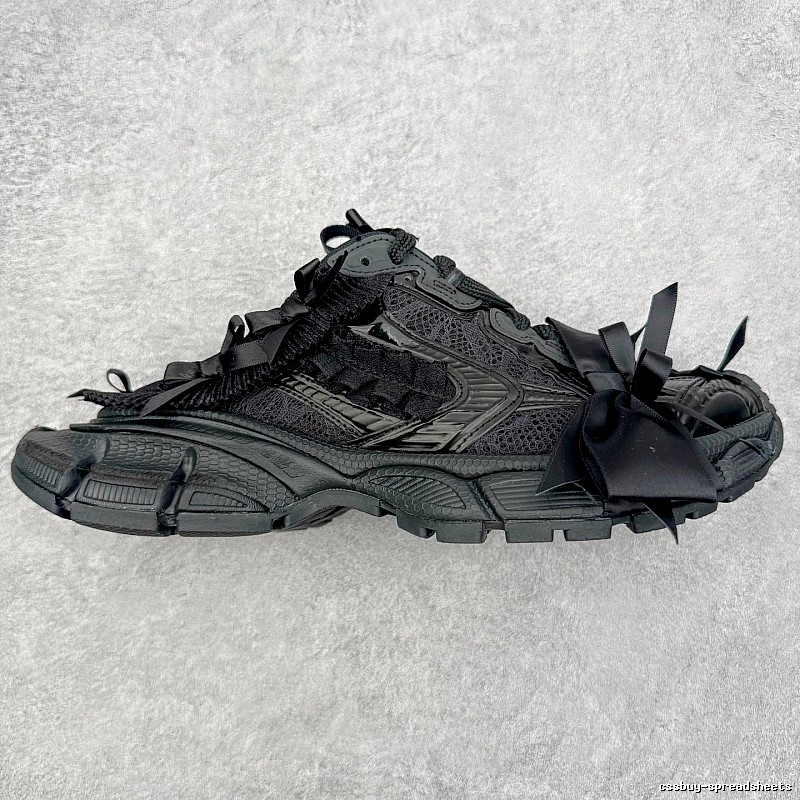 Black Sneaker by Balenciaga with Dark Paneled Sneaker