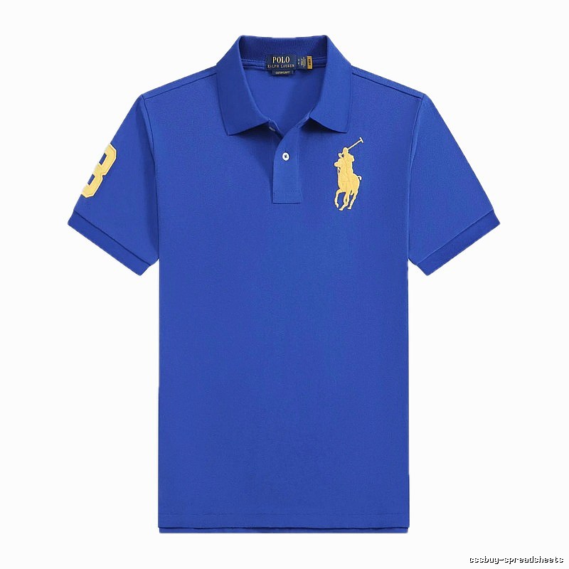 Blue polo shirts of Ralph Lauren Polo series