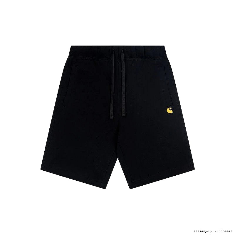Carhartt black minimalist shorts