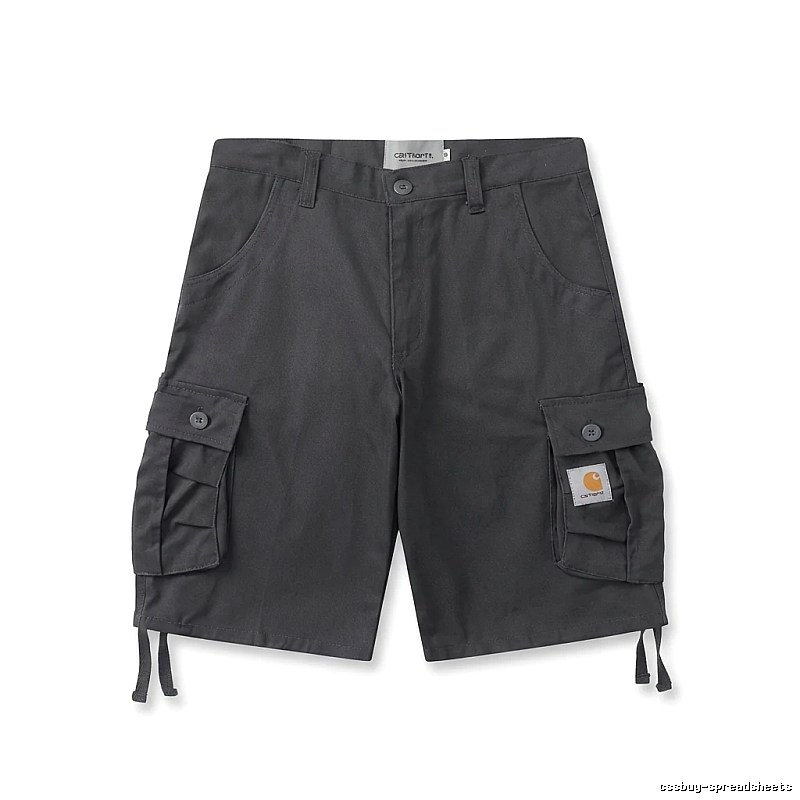 Carhartt workwear style dark grey shorts