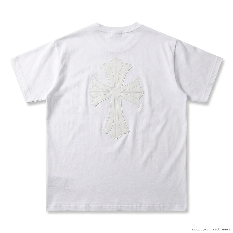 Chrome Hearts Cross Simple White T-shirt