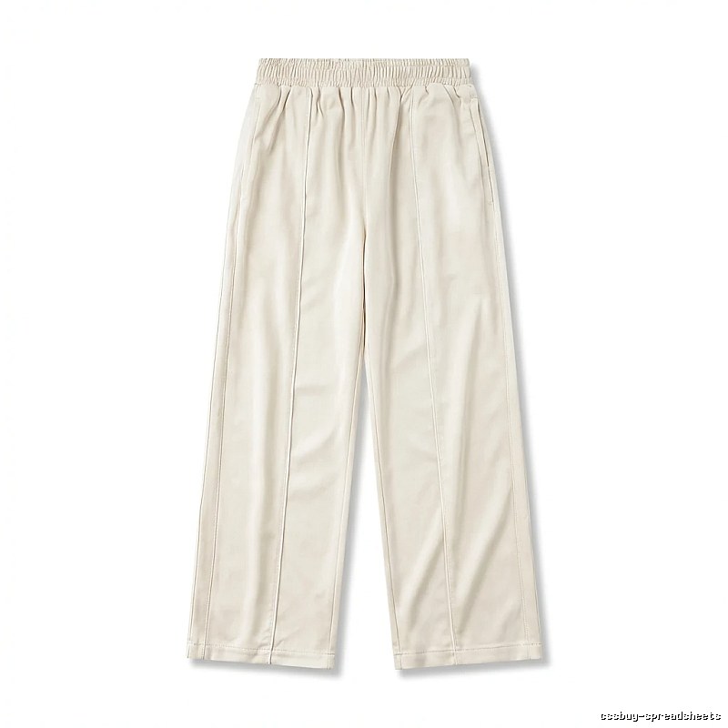 Corteiz minimalist style off-white wide-leg pants