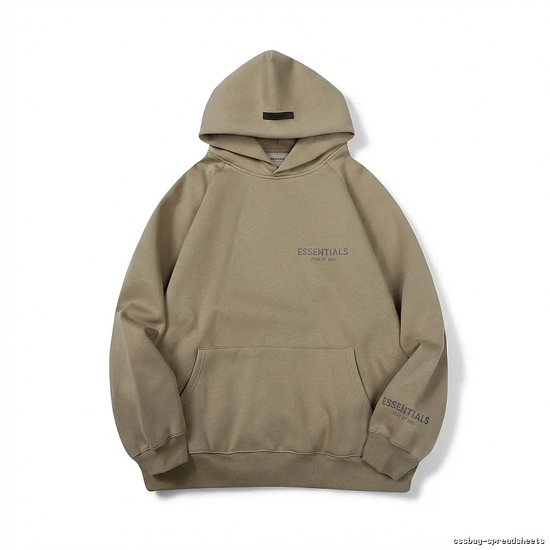 ESSENTIALS Basic Khaki Sweatshirt