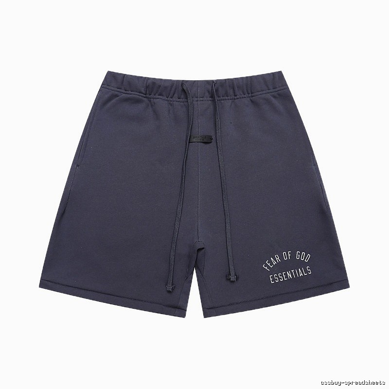 ESSENTIALS minimalist style dark gray shorts