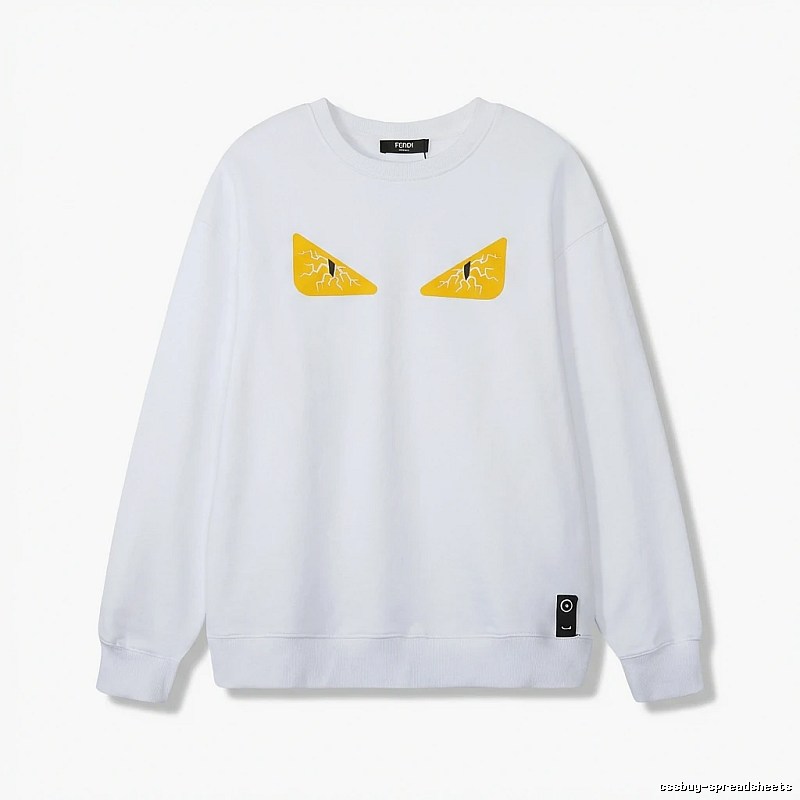 Fendi Little Monster White Sweatshirt