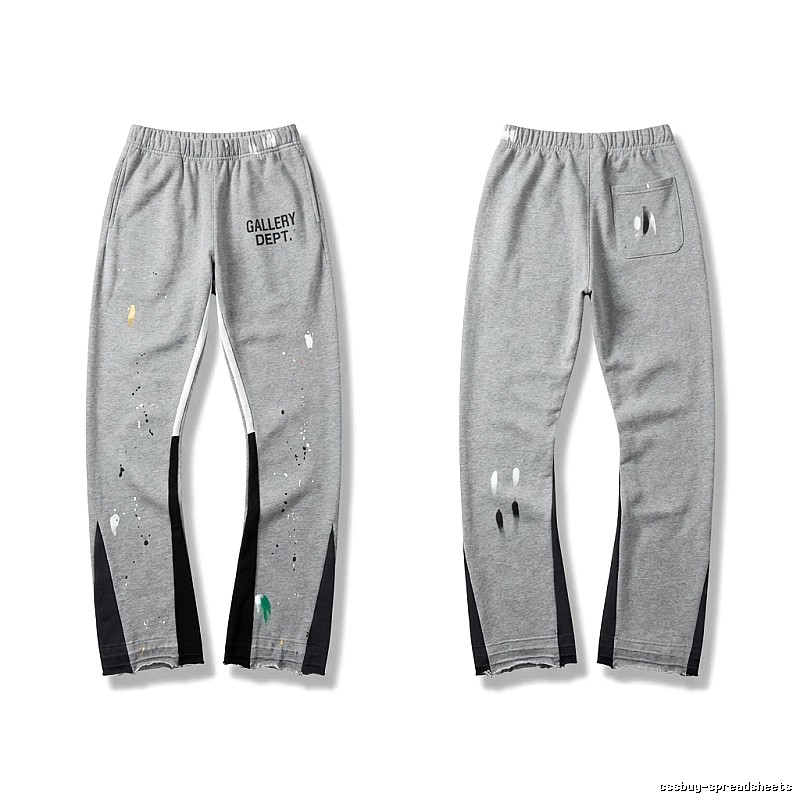 Gallery Dept Graffiti Style Gray Sweatpants
