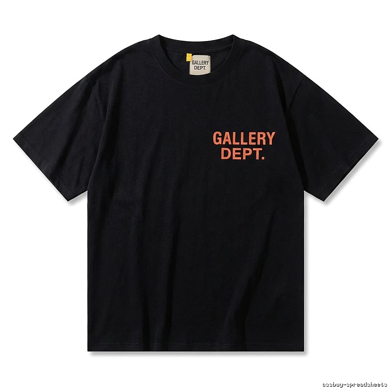 Gallery Dept. Simple Style Black T-shirt