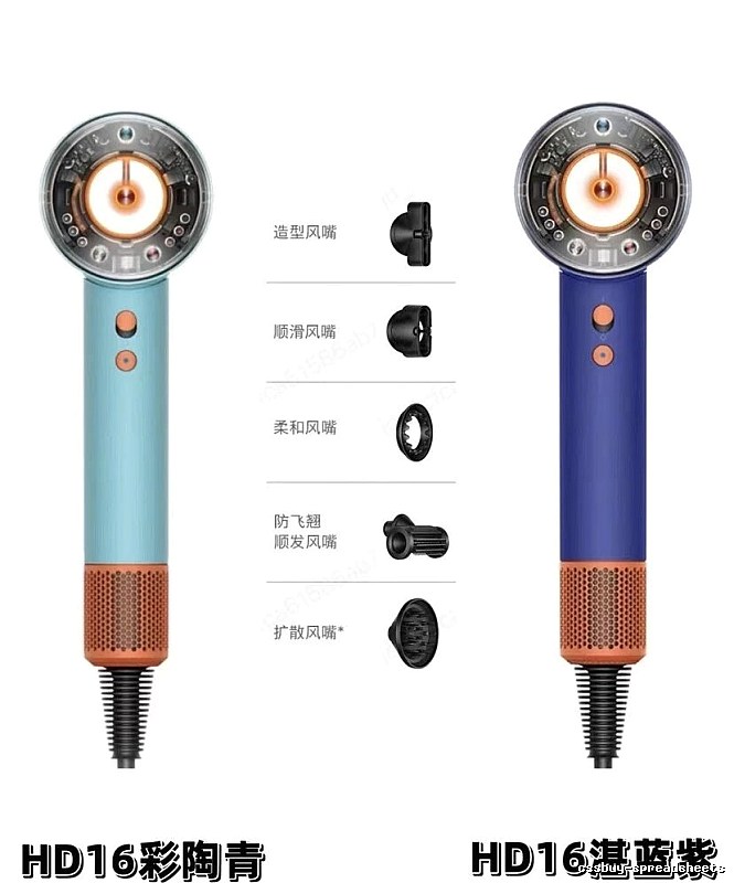 HD16 Hair Dryer Set Dyson Hair Dryer for Photo Ready Styling