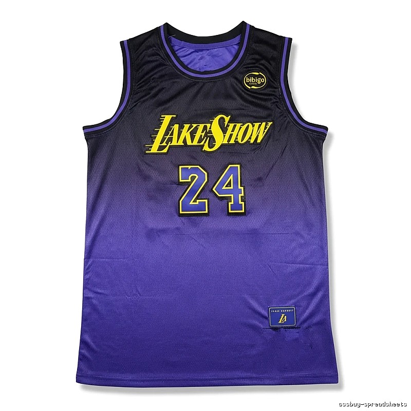 Lakers gradient-style basketball uniforms