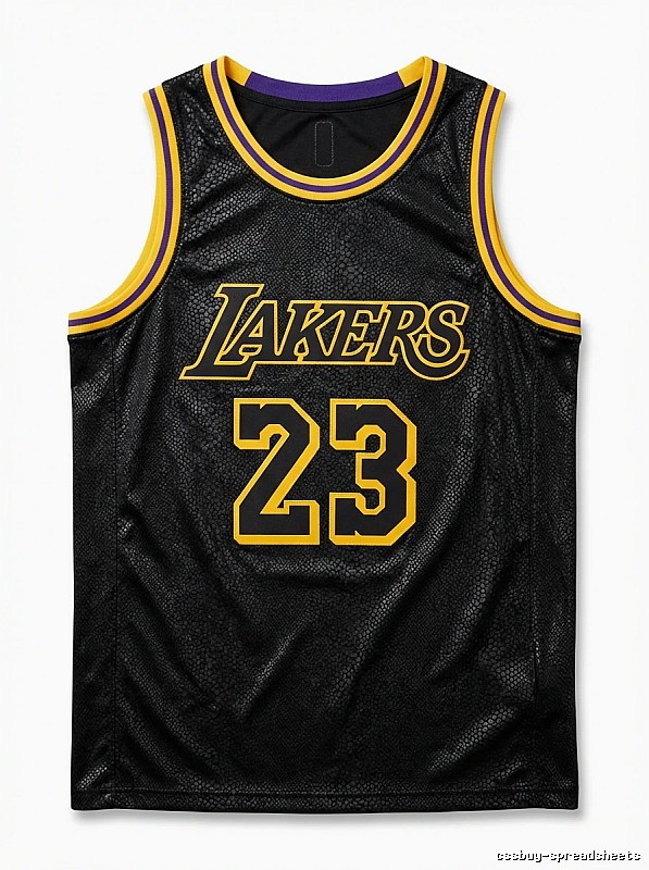 LBJ Lakers retro-style jersey