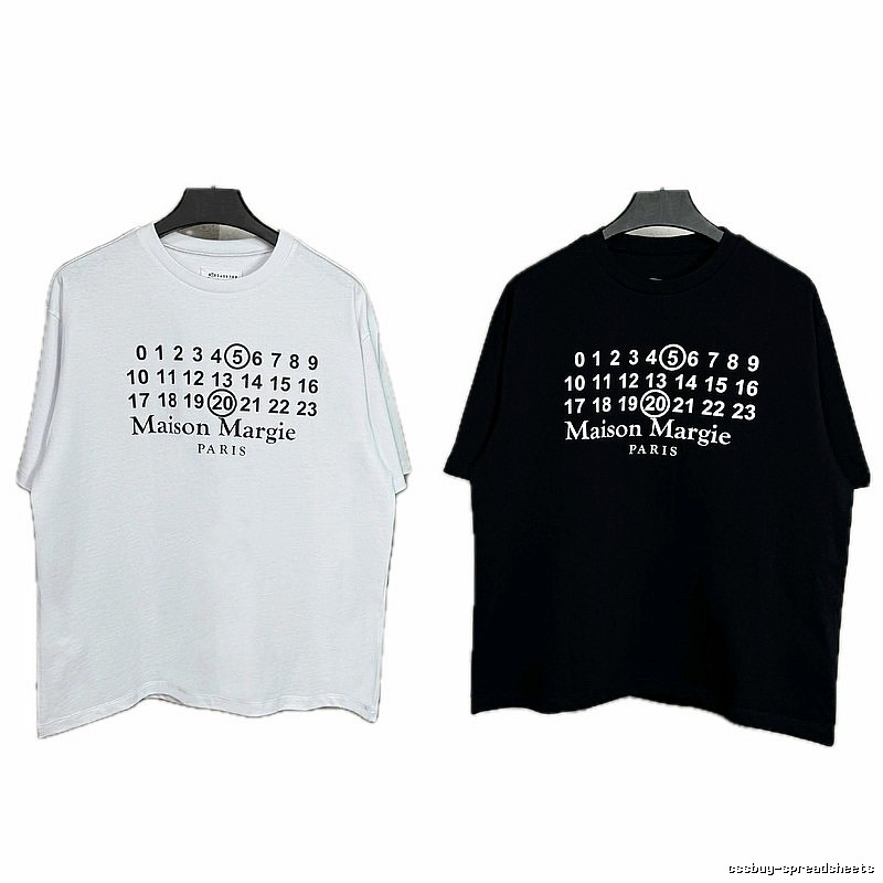 Maison Margiela digital printed style T-shirt