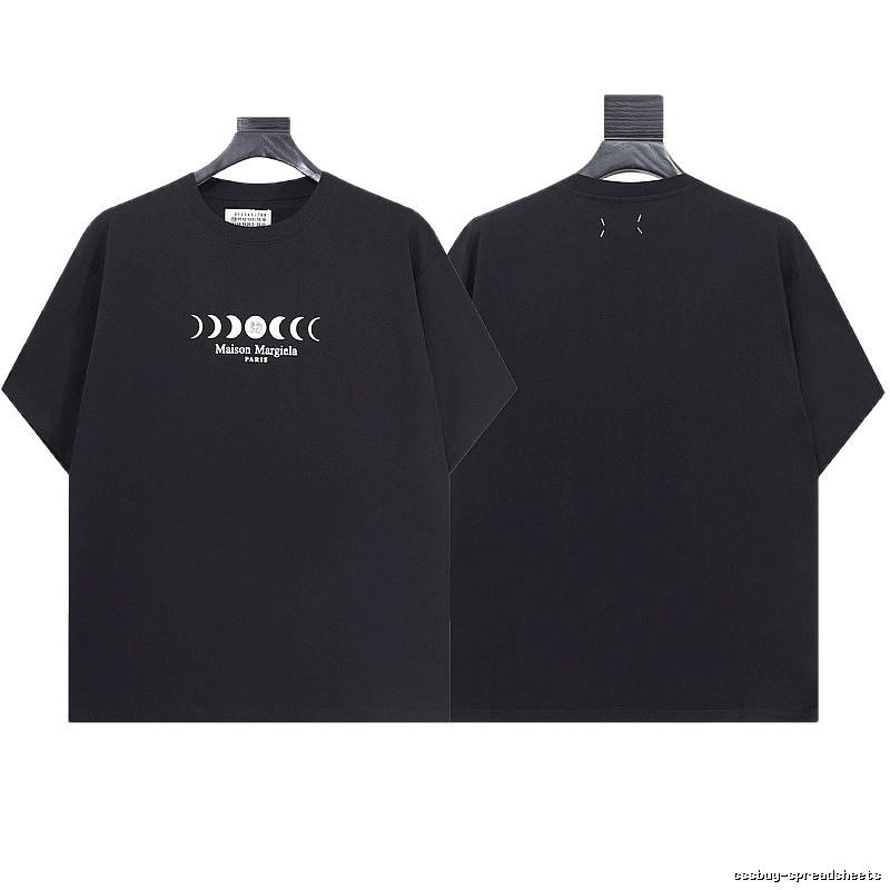 Maison Margiela Lunar Phase High Street Black T-Shirt