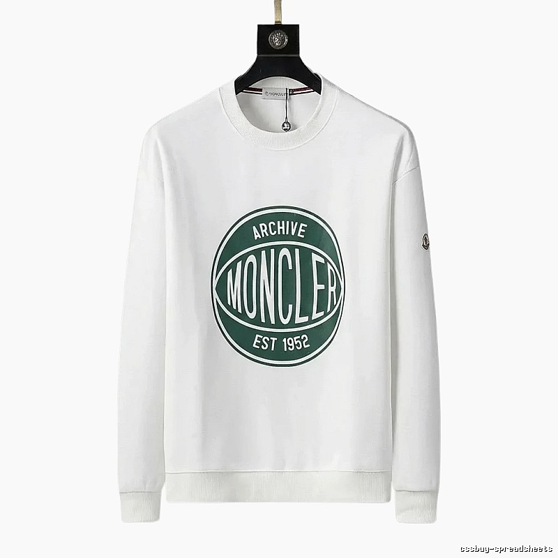 Moncler Archive Retro White Sweatshirt