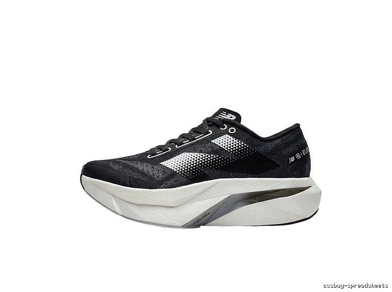 New Balance retro-style black and grey running shoes