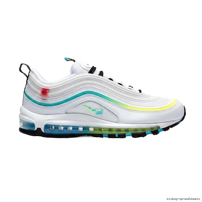 Nike Air Max 97 Trendy White Sports Shoes