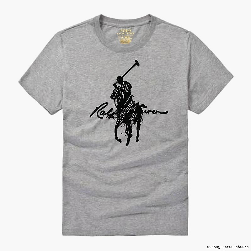 Ralph Lauren Polo Ashy Gray Trendy T-shirt