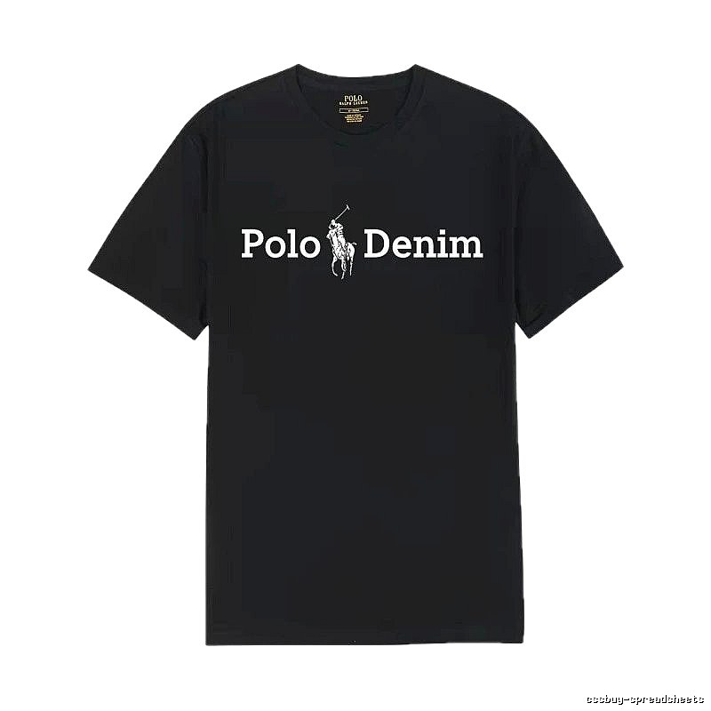 Ralph Lauren Polo Denim Black T-shirt