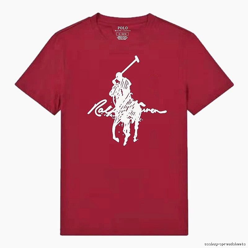 Ralph Lauren Polo maroon T-shirt