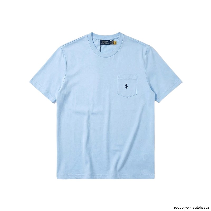 Ralph Lauren Polo simple style light blue T-shirt