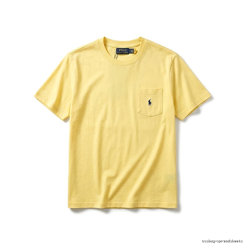 Ralph Lauren Polo-style yellow T-shirt