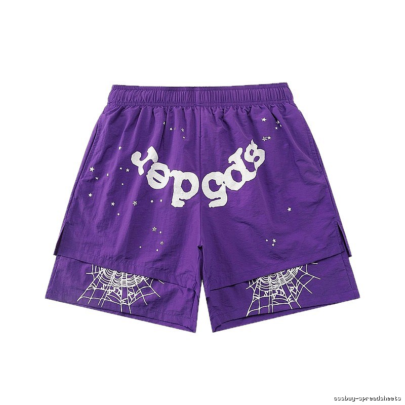 Sp5der Printed Trendy and Cool Shorts