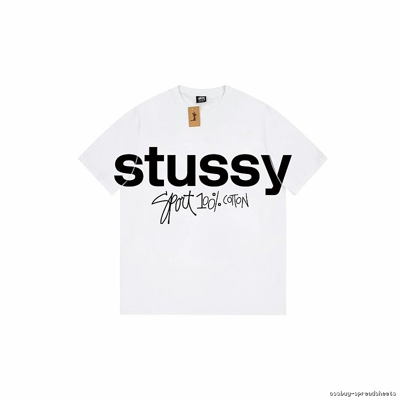 Stussy Gift Ready Graphic T-shirt Black White Stussy with Standout Detail