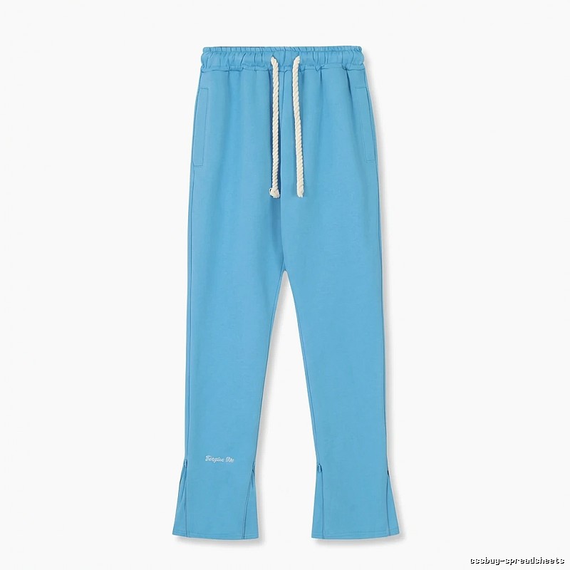 SynaWorld casual style blue sweatpants