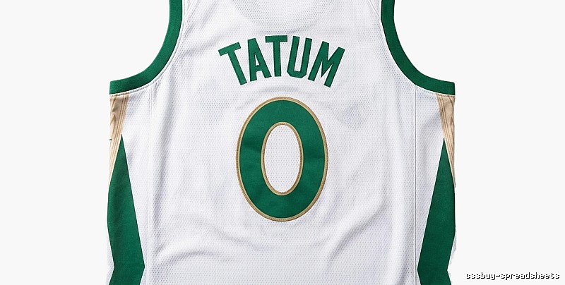 Tatum Series Green and White Basketball Vest