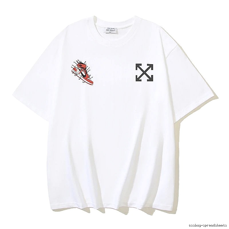 Thrasher Classic Flame logo T-shirt White Red Thrasher with Travel-Friendly Style