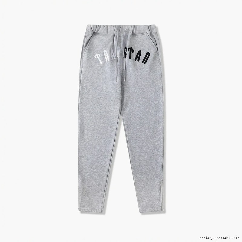 Trapstar Letter Style Grey Sweatpants