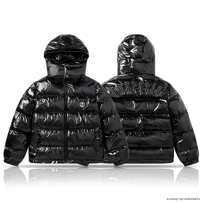 Trapstar Trendy Glossy Black Down Jacket